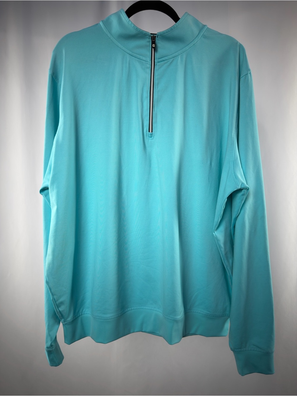 FootJoy Approach Quarter Zip Pullover in Light Blue Size XL